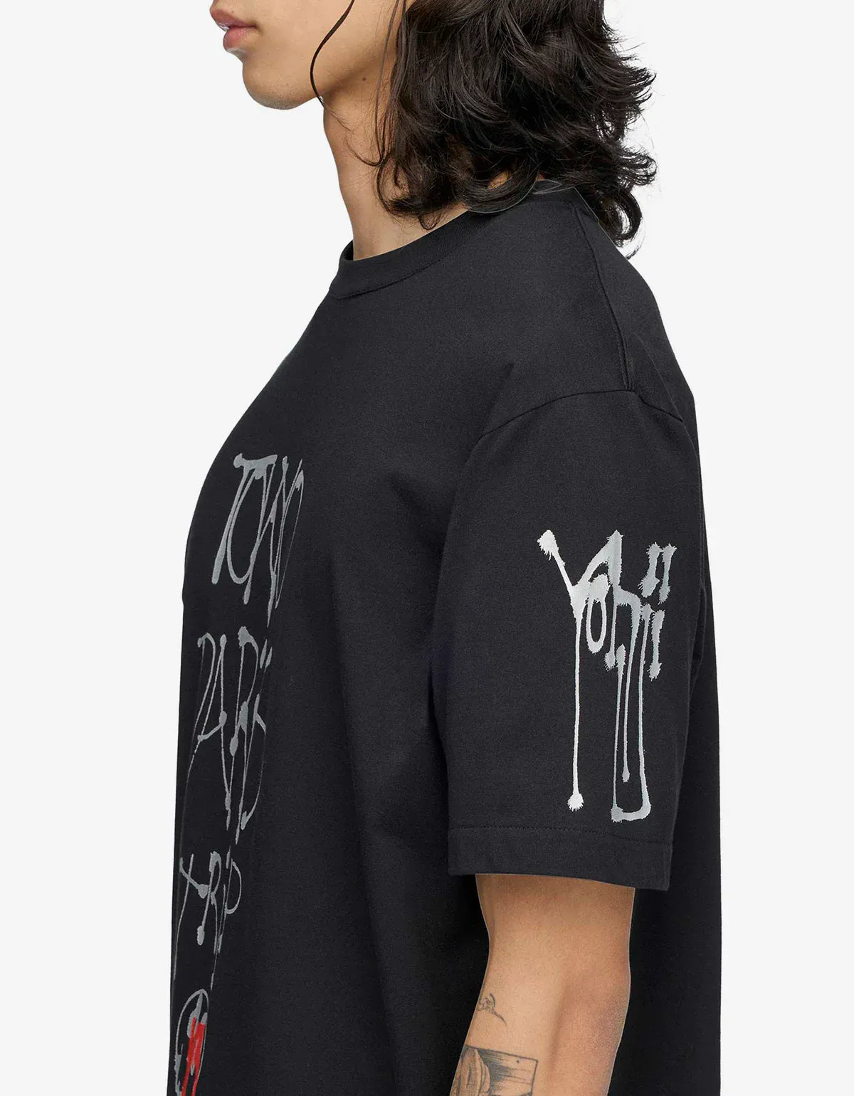 Y-3 Black Chito City Graphic T-Shirt KR1067