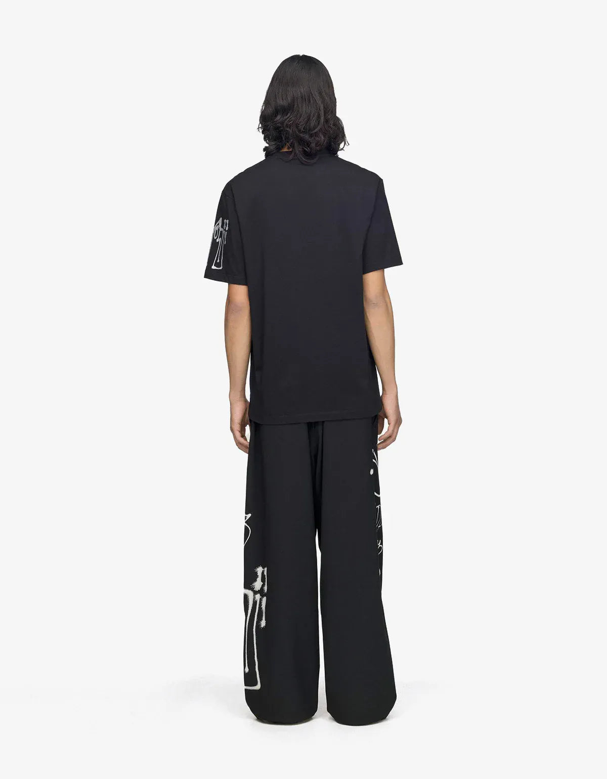 Y-3 Black Chito City Graphic T-Shirt KR1067