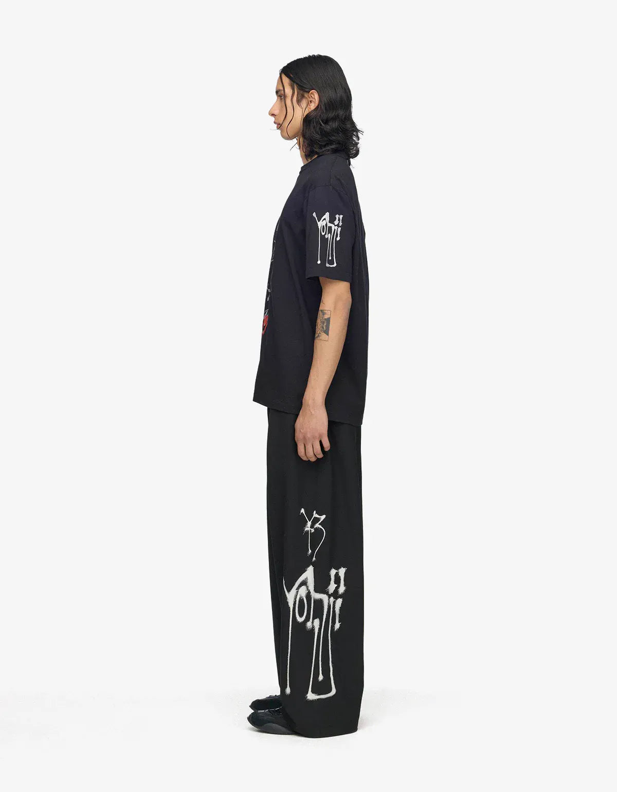 Y-3 Black Chito City Graphic T-Shirt KR1067
