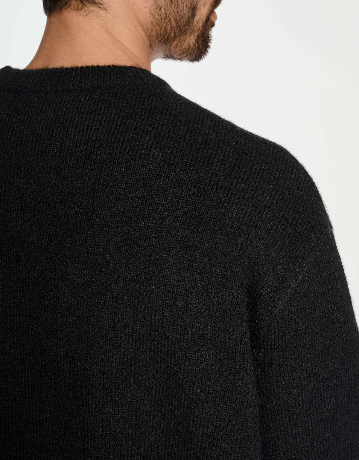 Y-3 Black Chito Graphic Knitted Sweater KR1127