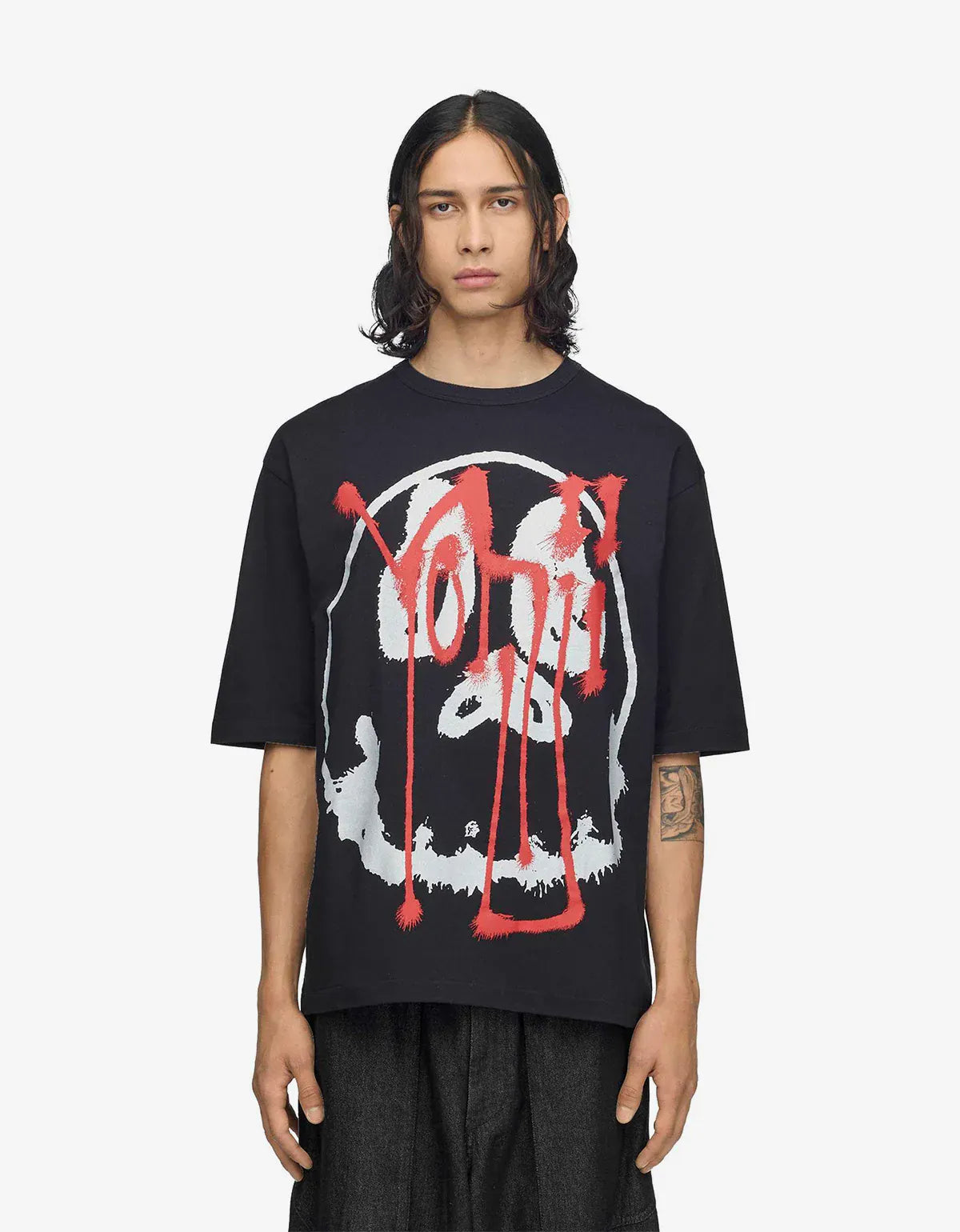 Y-3 Black Chito Graphic T-Shirt KR1062