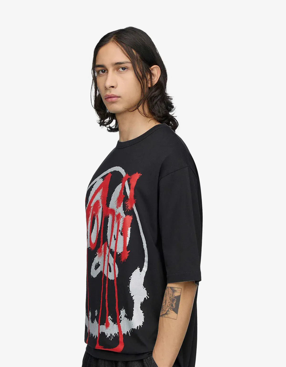 Y-3 Black Chito Graphic T-Shirt KR1062