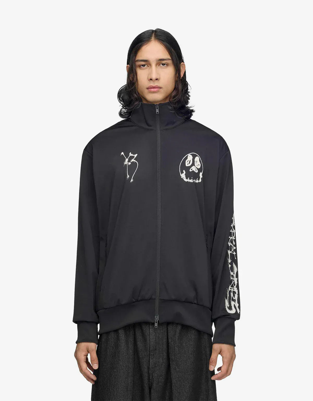 Y-3 Black Chito Graphic Track Jacket KQ8595