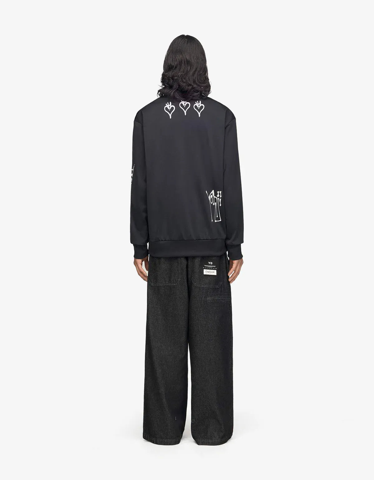 Y-3 Black Chito Graphic Track Jacket KQ8595