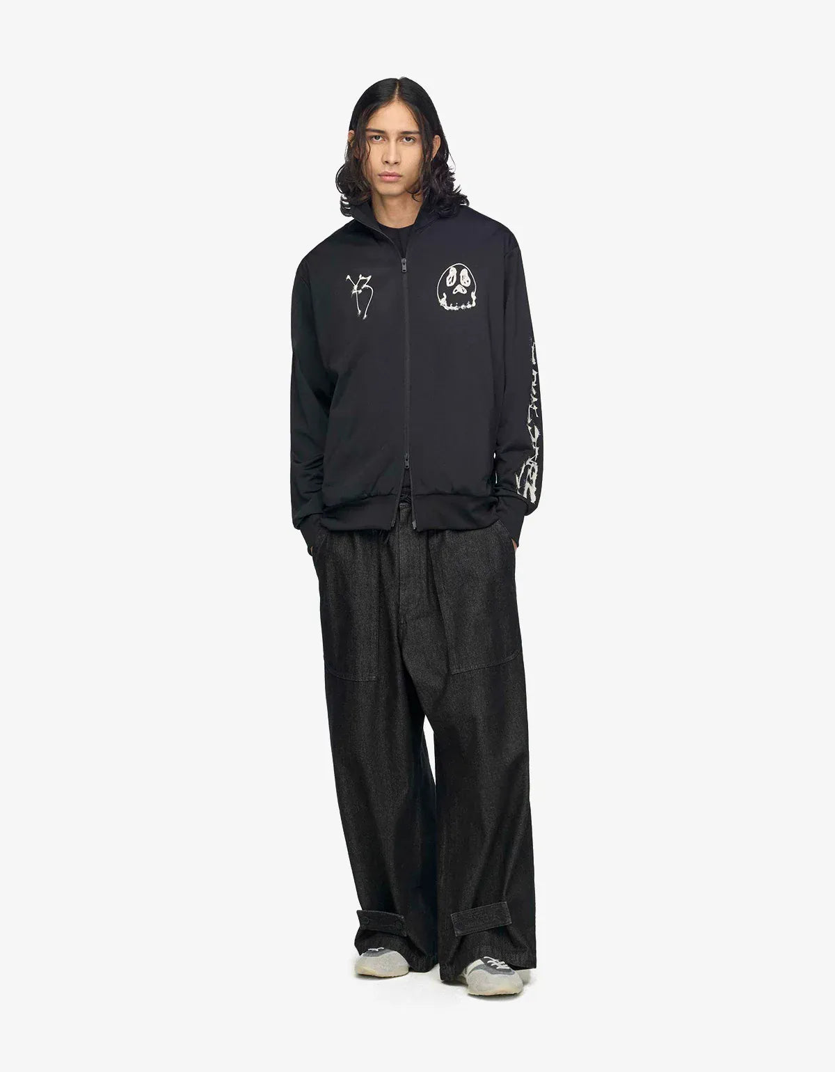 Y-3 Black Chito Graphic Track Jacket KQ8595