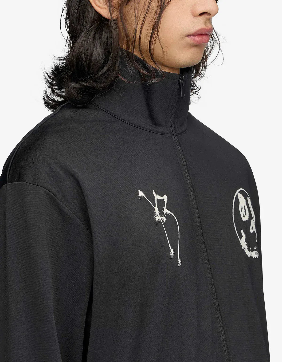 Y-3 Black Chito Graphic Track Jacket KQ8595