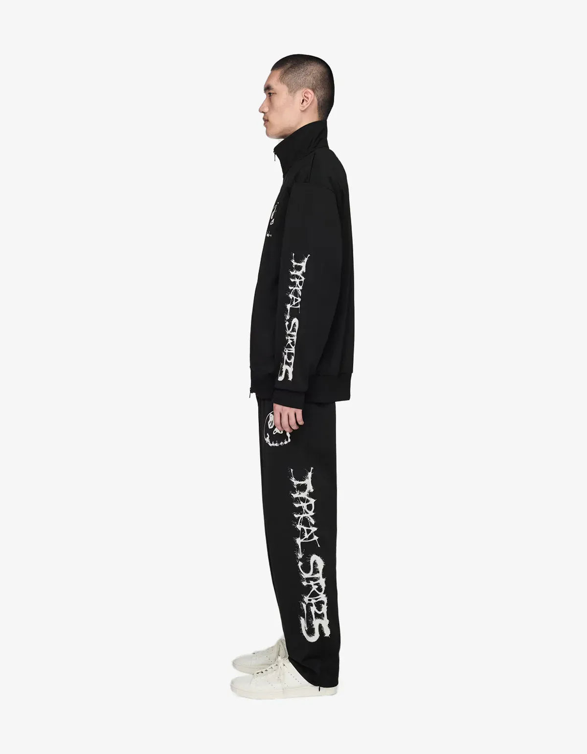 Y-3 Black Chito Graphic Track Pants KY7506