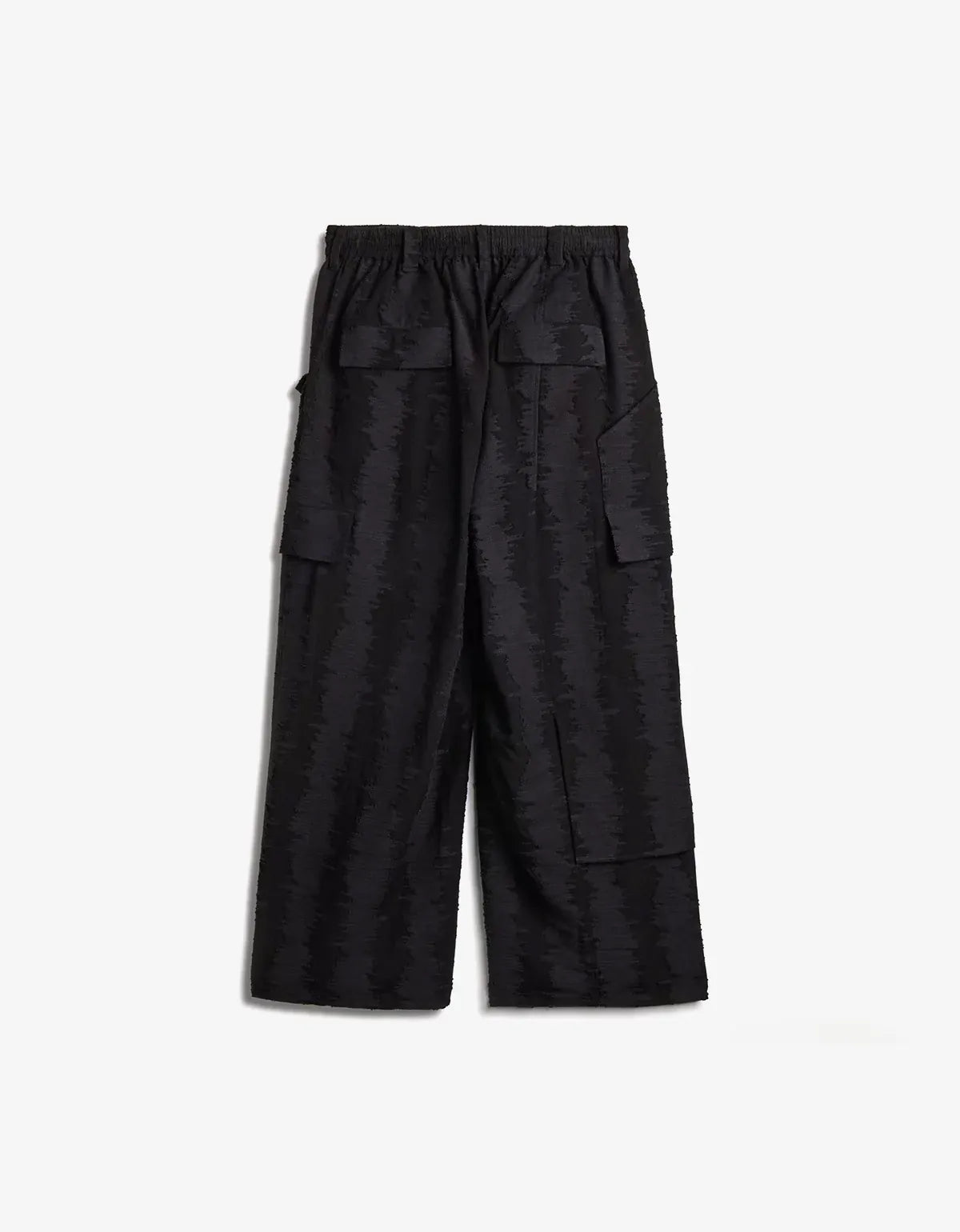 Y-3 Black Deco Stitch Cargo Pants KW7046