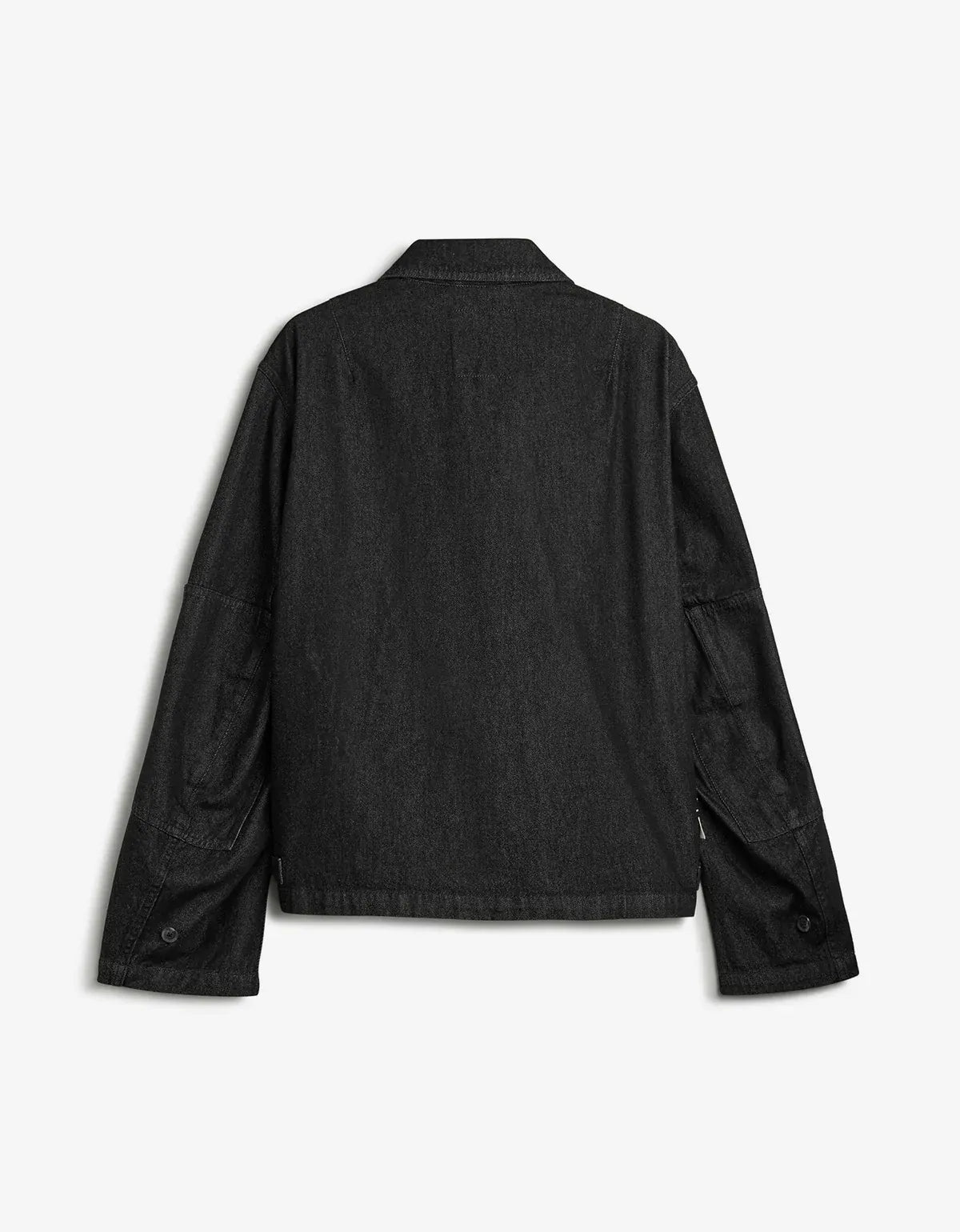 Y-3 Black Denim Blouson Jacket KS3892