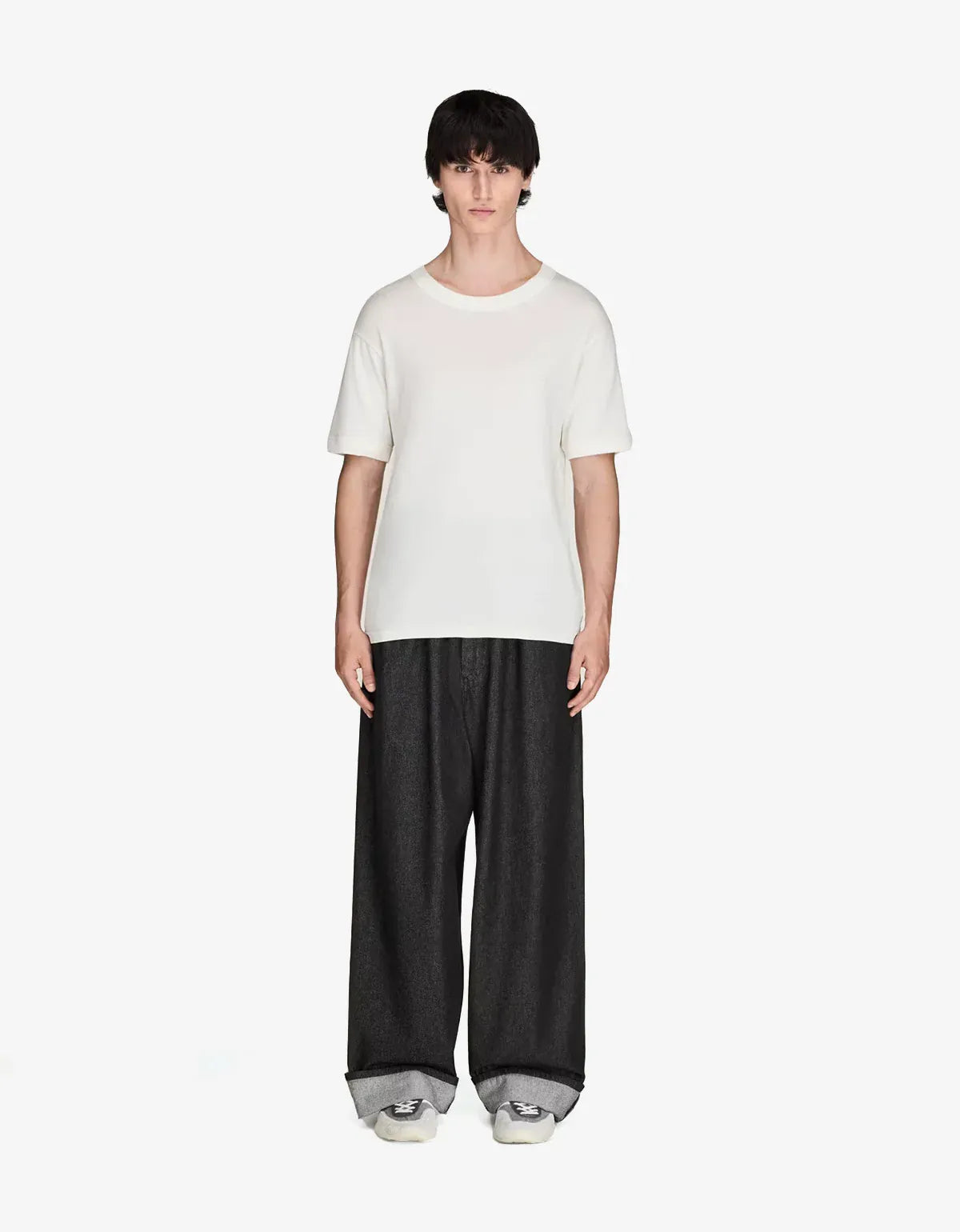 Y-3 Black Denim Trousers KS3896
