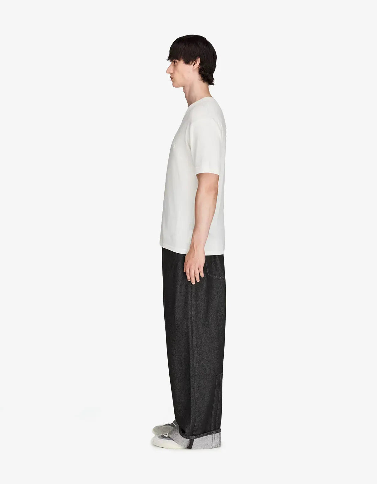 Y-3 Black Denim Trousers KS3896