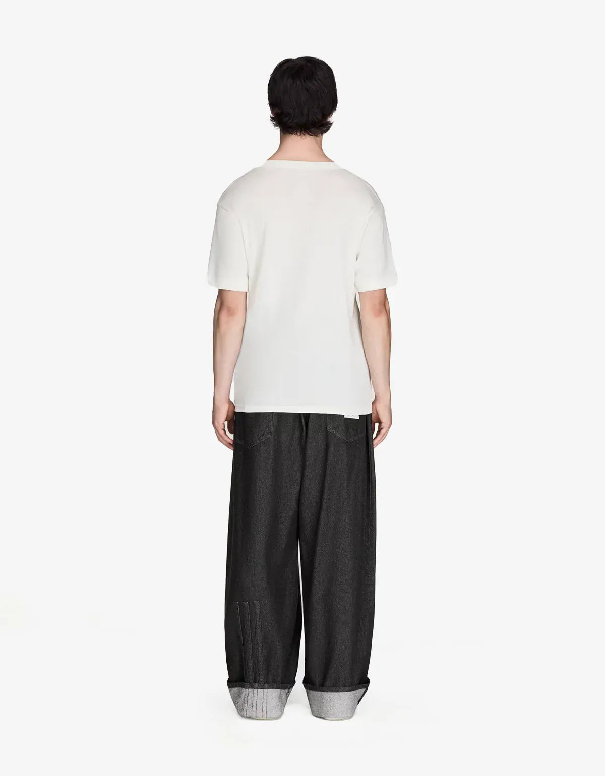 Y-3 Black Denim Trousers KS3896