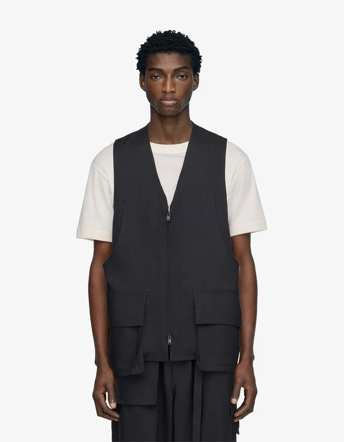 Y-3 Black Sport Uniform Pocket Vest KS1254