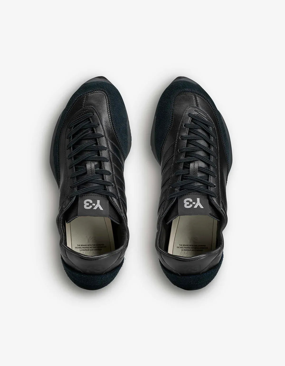 Y-3 Black Tokyo Warped Trainers KH9337
