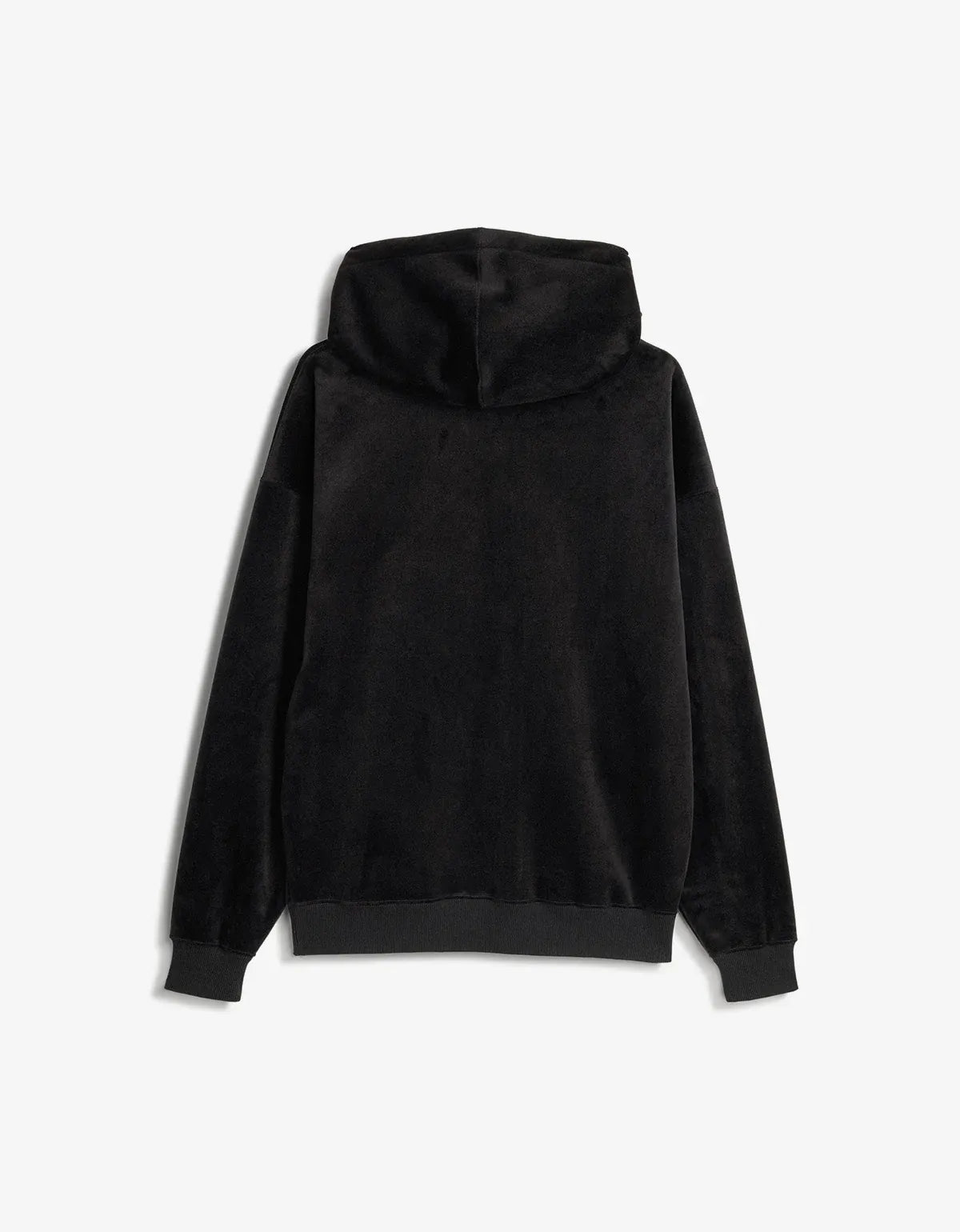 Y-3 Black Velvet Corduroy Hoodie IA4372