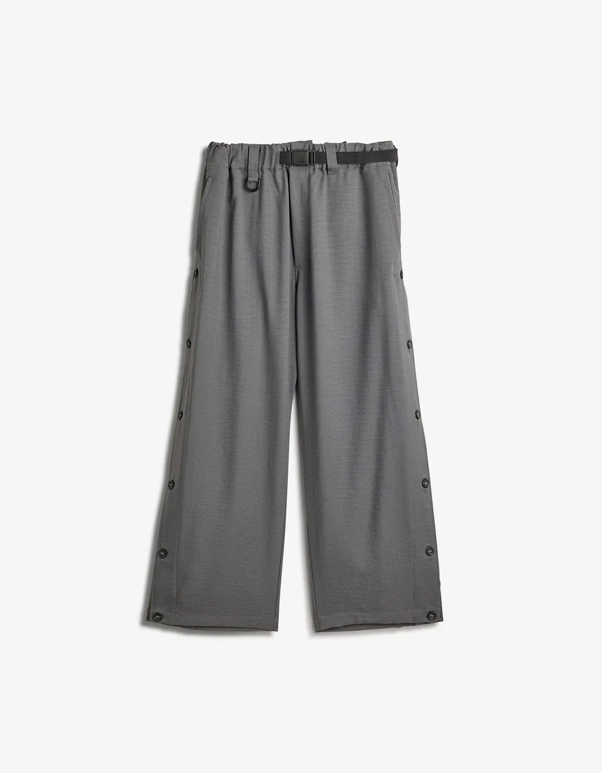 Y-3 Grey Sport Uniform Adaptive 3-Stripes Pants KT9759