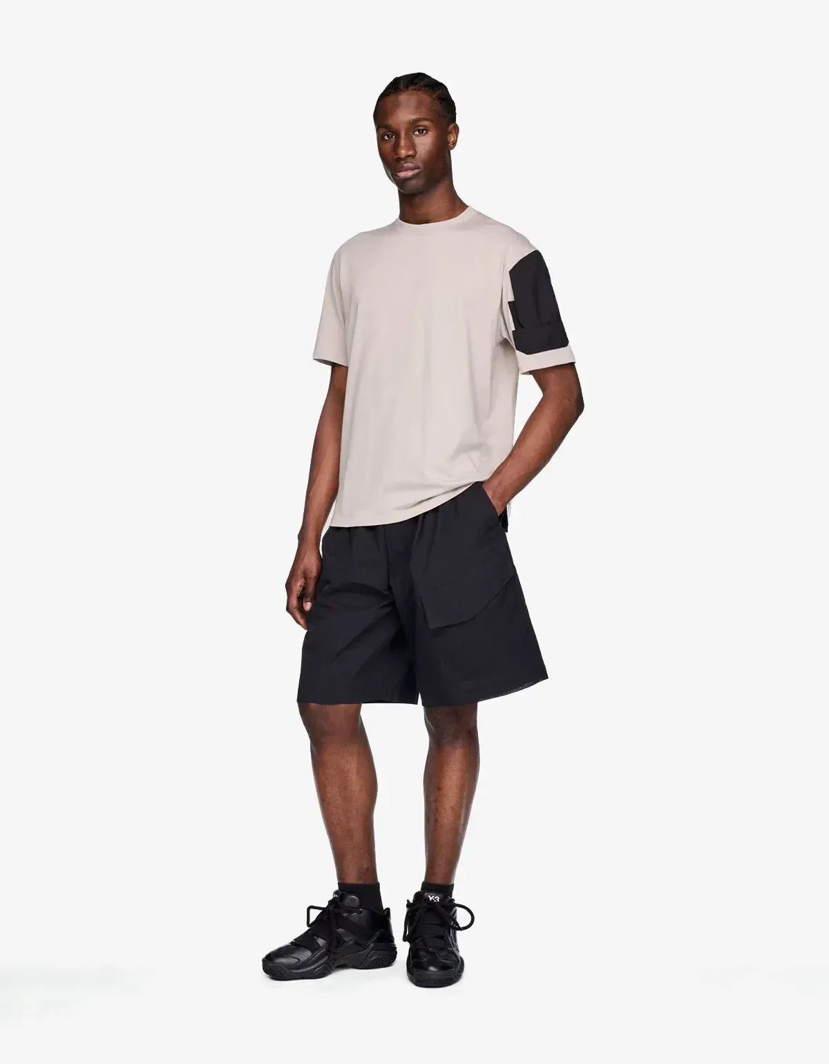Y-3 Light Brown Utility T-Shirt HZ9516 