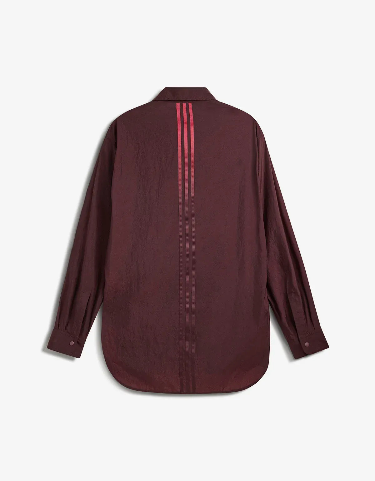 Y-3 Night Red Gradient 3-Stripes Nylon Overshirt KU4585