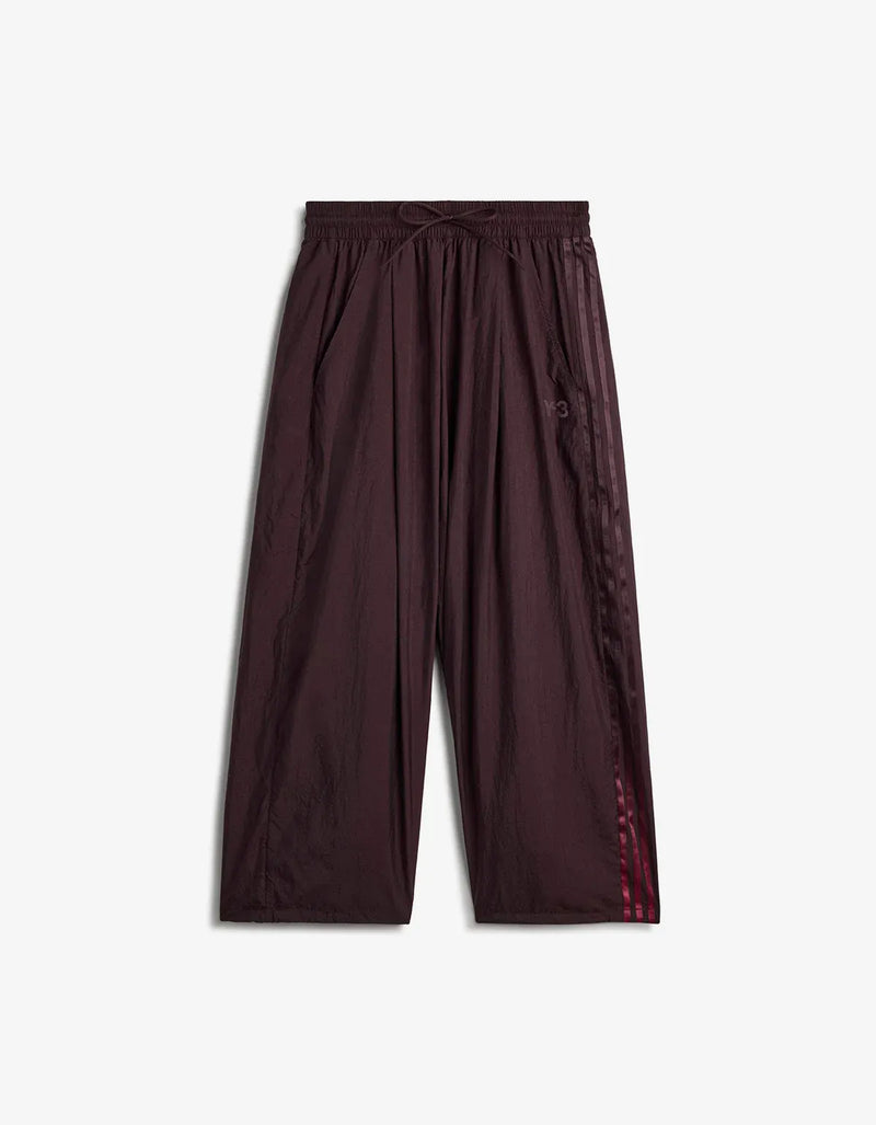 Y-3 Night Red Gradient 3-Stripes Nylon Wide Pants KU2267