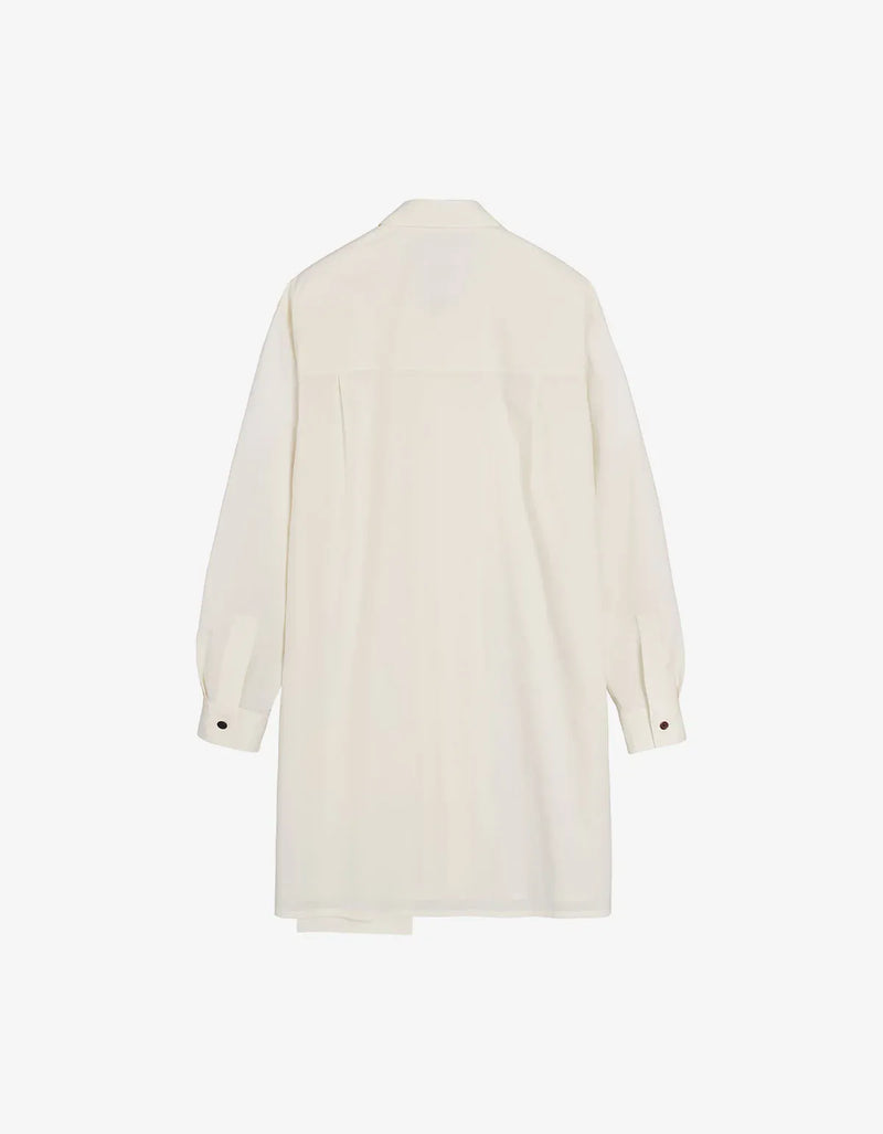 Y-3 White Adaptive Cotton Shirt KU2191