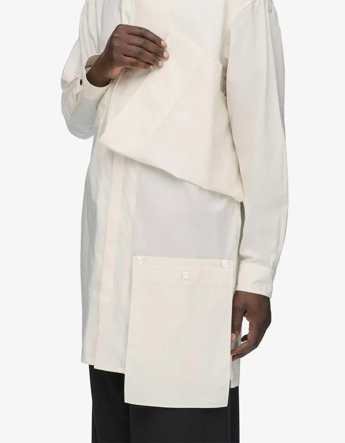 Y-3 White Adaptive Cotton Shirt