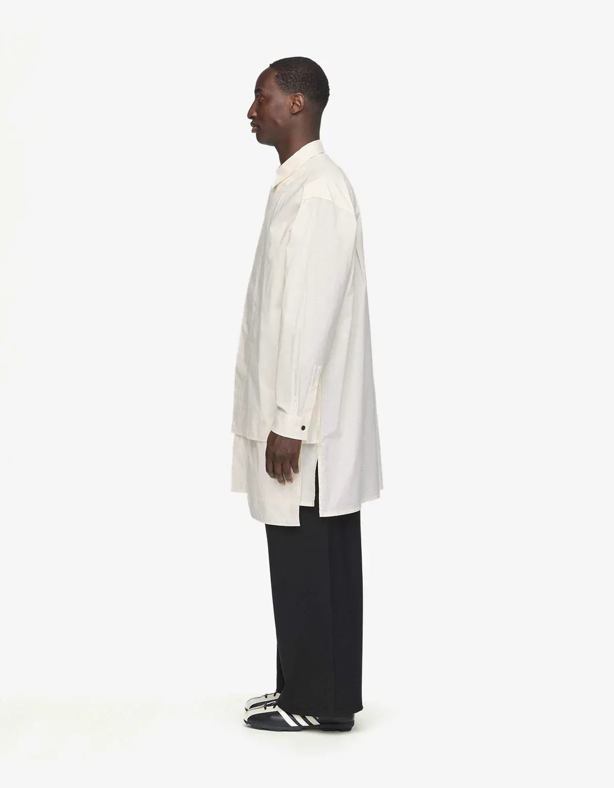 Y-3 White Adaptive Cotton Shirt KU2191