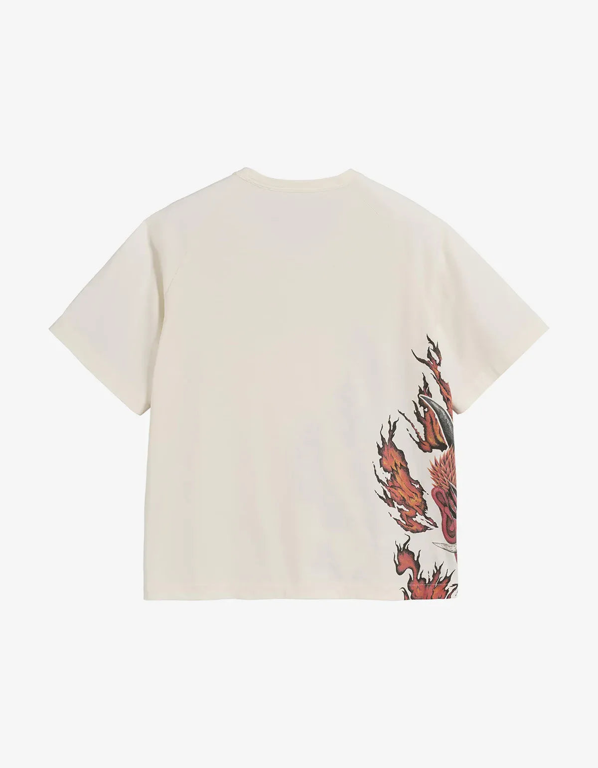 Y-3 White Graphic Short Sleeve T-Shirt KU2200