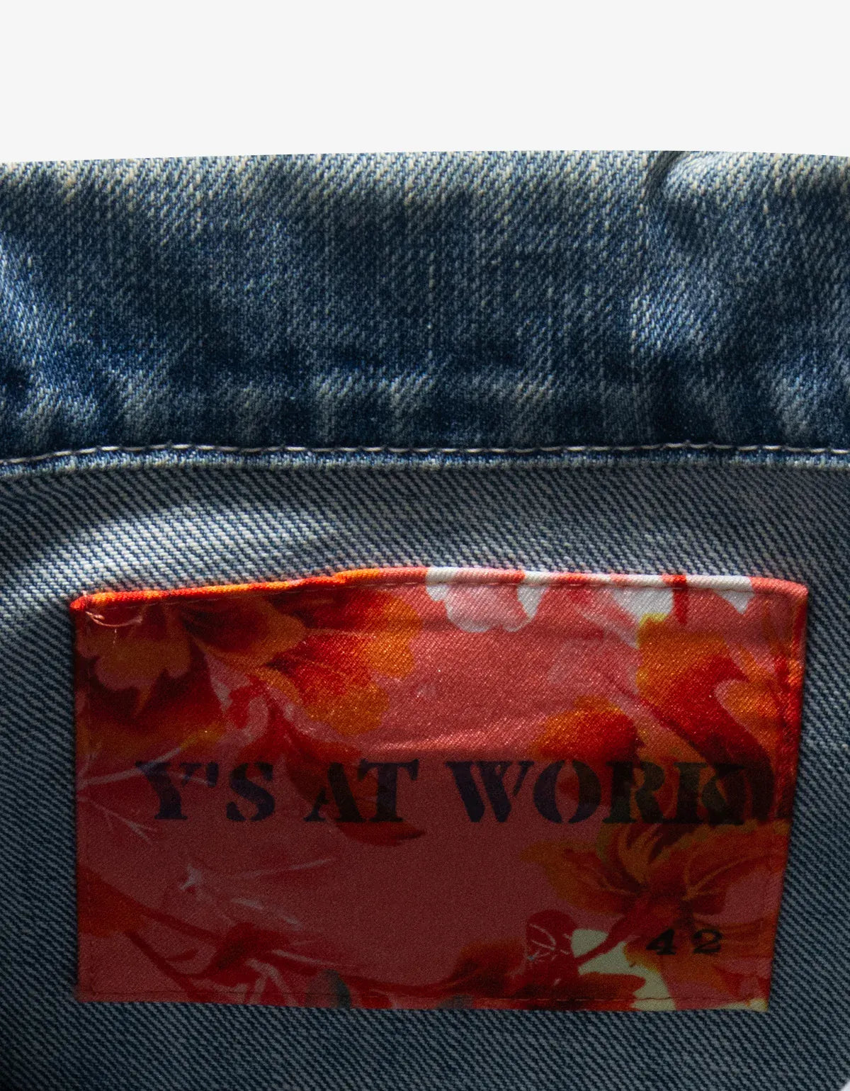 Y’s For Work Blue Stitch Denim Jacket MZ-Y12-013