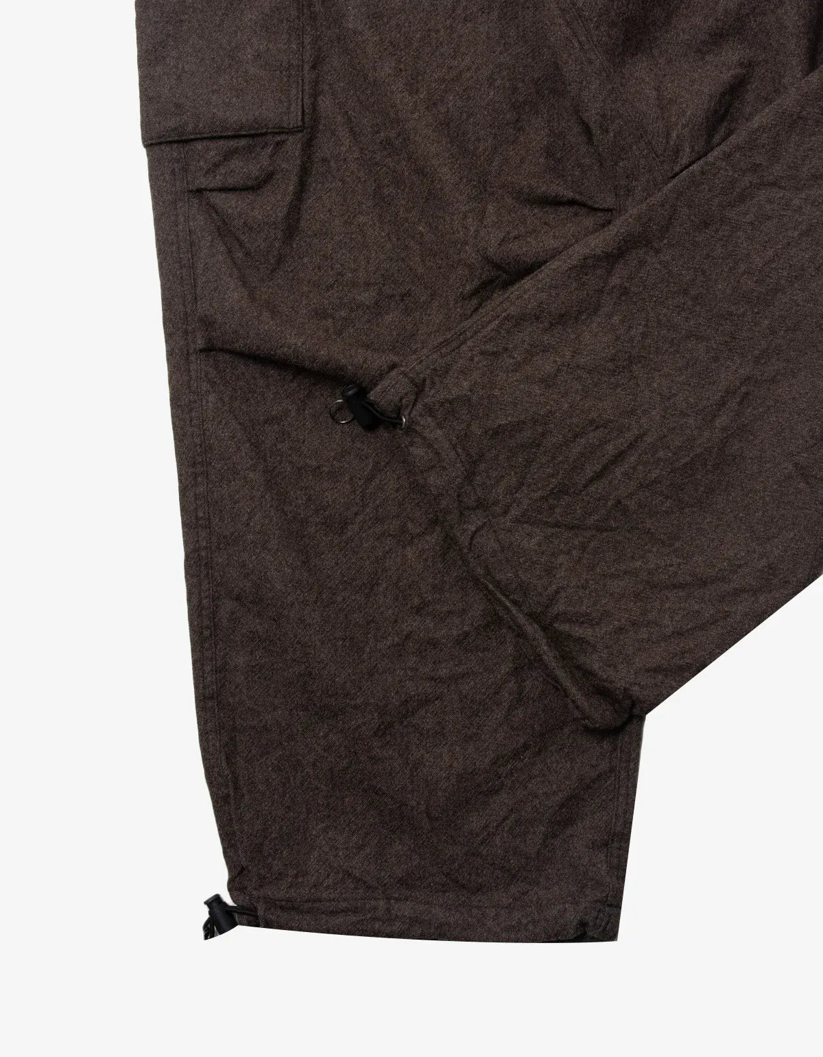 Y's Yohji Yamamoto Brown Light Wool Cargo Pants MU-P10-110-2