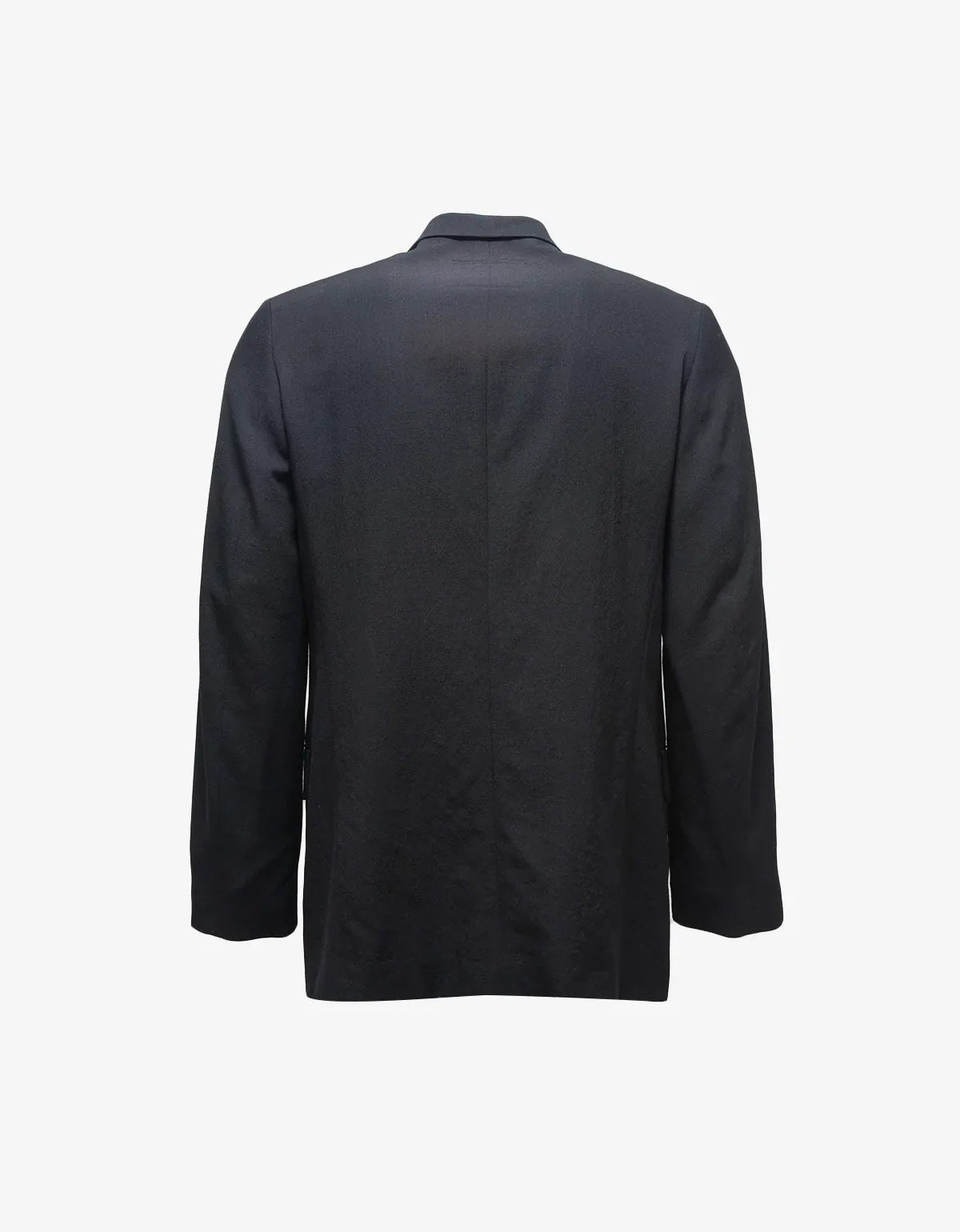 Yohji Yamamoto Black 3-Button Multi-Pocket Blazer HB-J22-120-1
