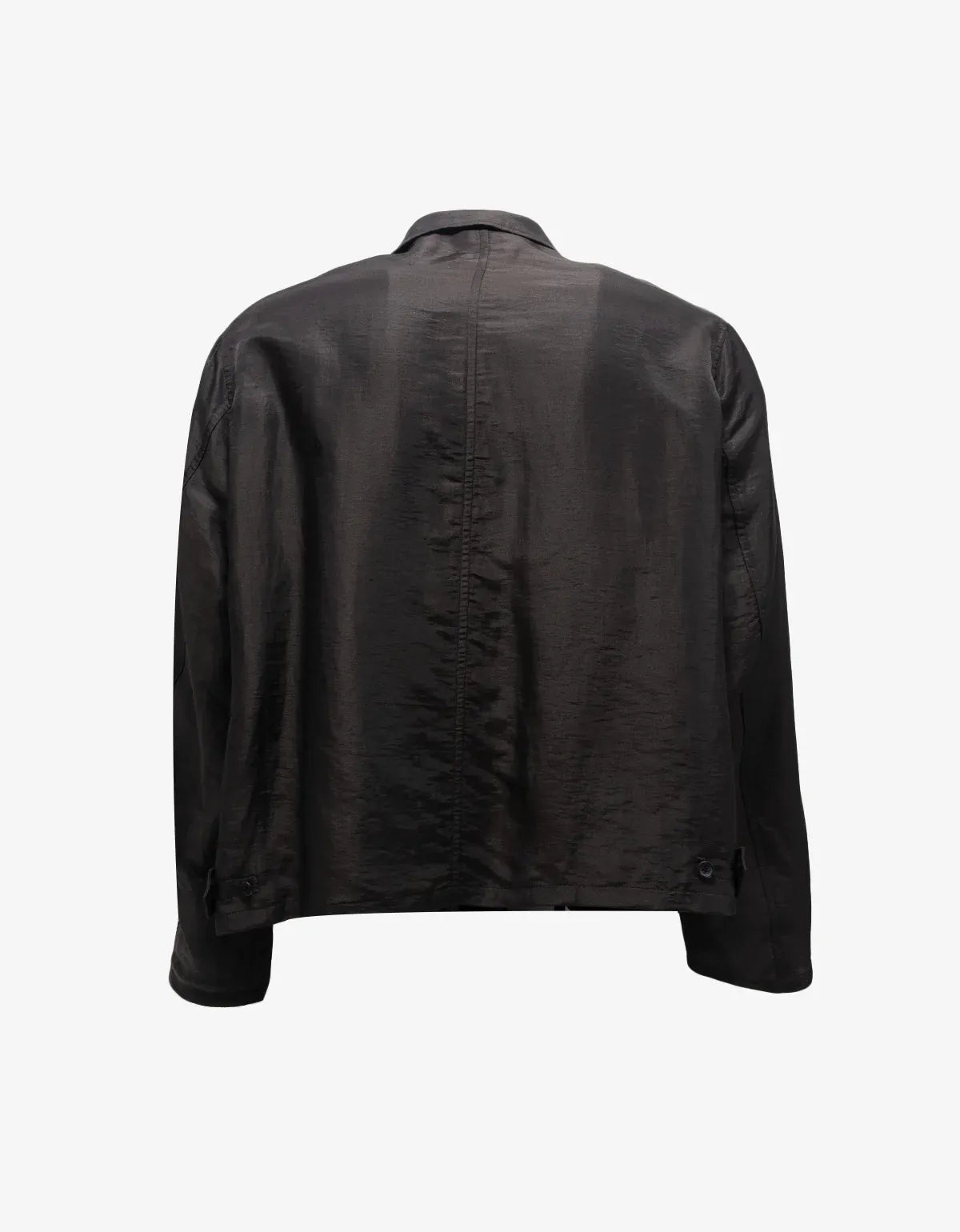 Yohji Yamamoto Grey Viscose Zip-through Blouson Y01 32 51