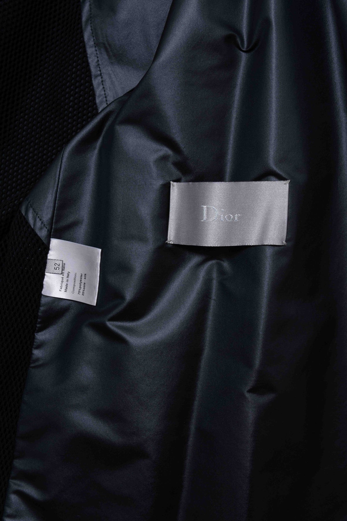 Dior Homme Silk-Blend Fishtail Parka Coat