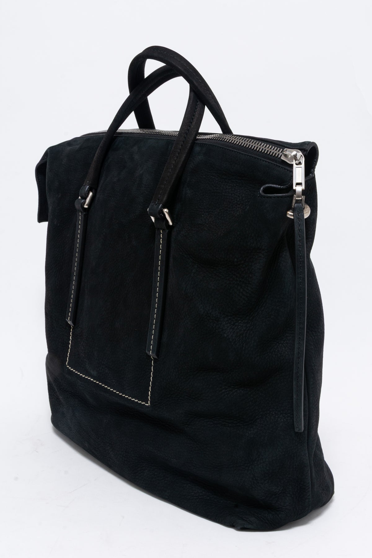 Rick Owens "Dirt" S/S 18 Archival Calfskin & Lambskin Borsa In Pelle Shoulder Bag