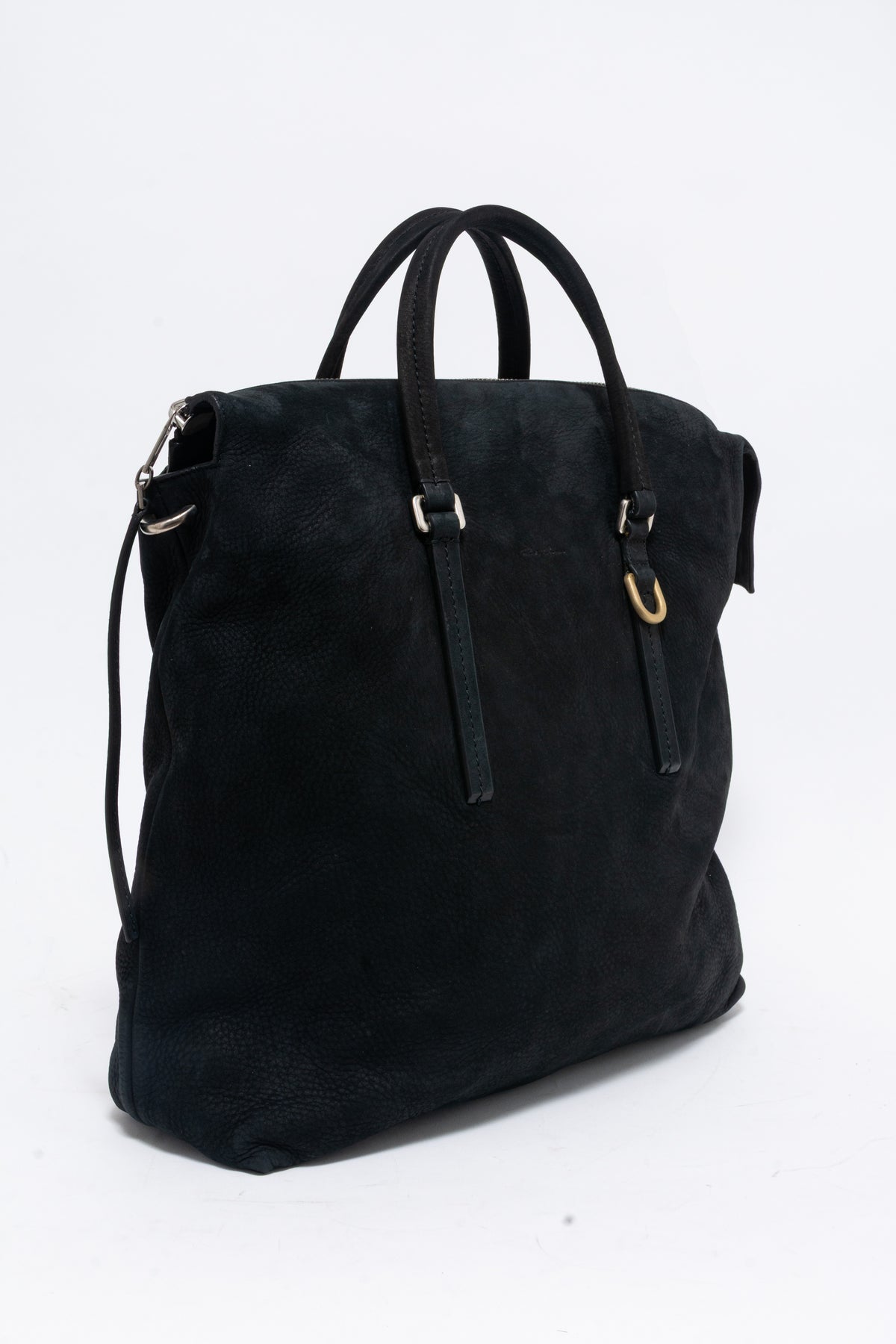 Rick Owens "Dirt" S/S 18 Archival Calfskin & Lambskin Borsa In Pelle Shoulder Bag