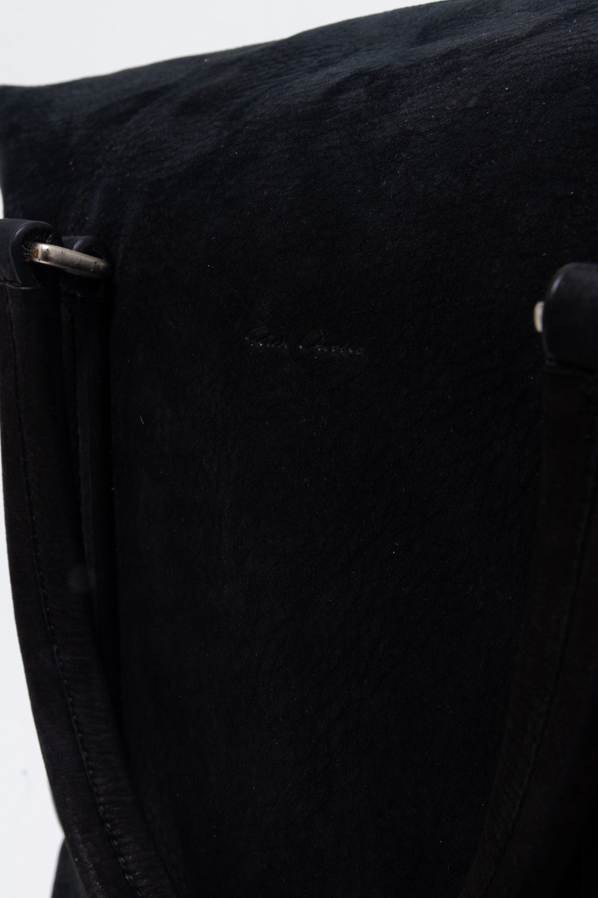 Rick Owens "Dirt" S/S 18 Archival Calfskin & Lambskin Borsa In Pelle Shoulder Bag
