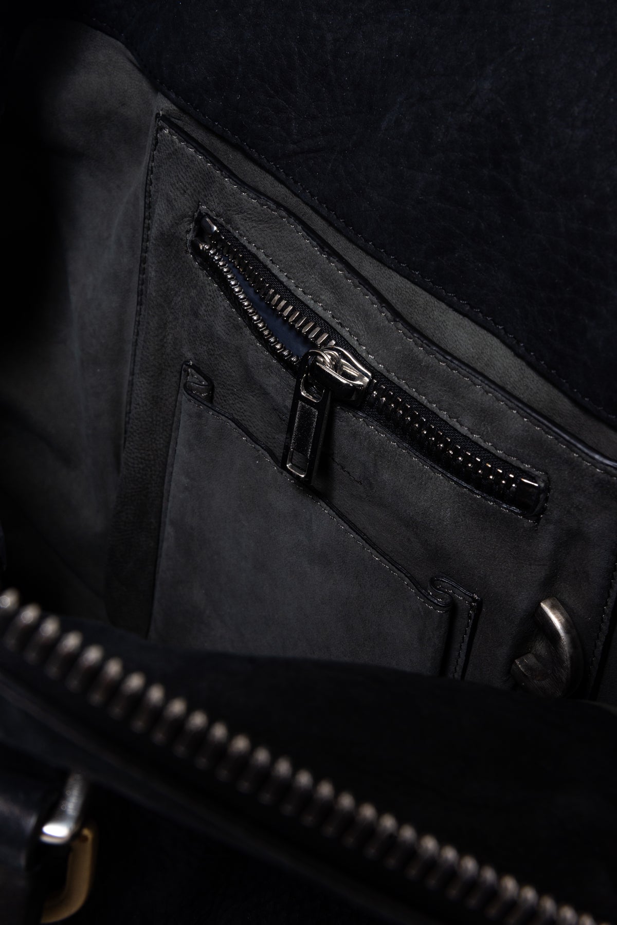 Rick Owens "Dirt" S/S 18 Archival Calfskin & Lambskin Borsa In Pelle Shoulder Bag