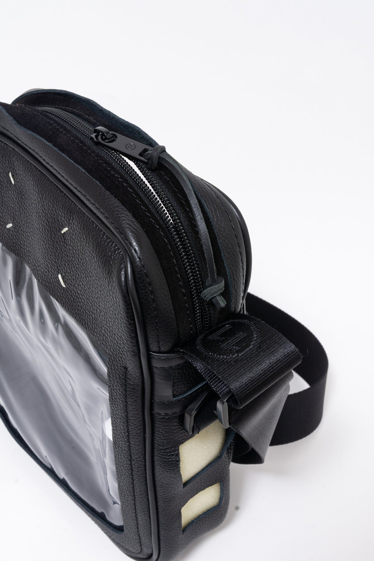 Maison Margiela Clear Panel Messenger Bag