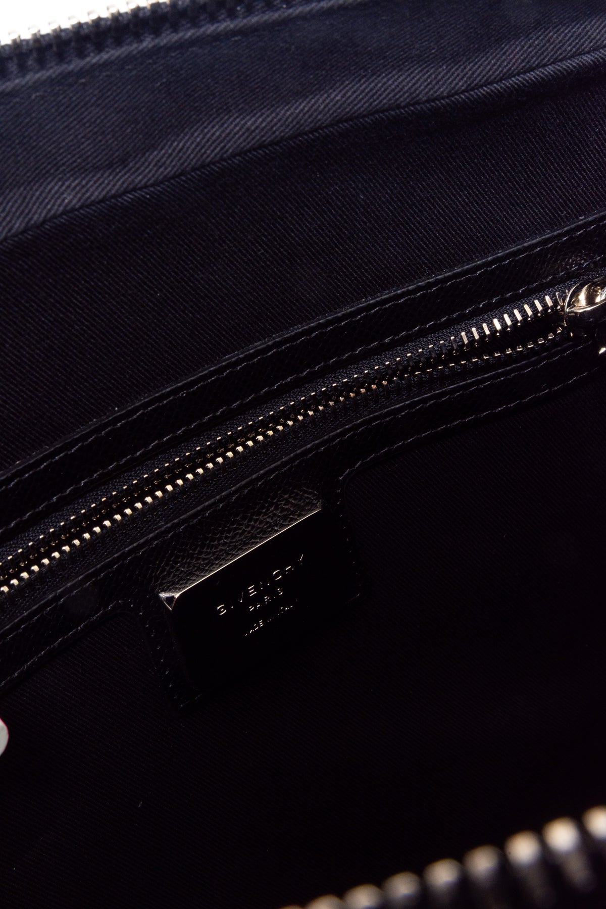 Black Leather Briefcase with Shoulder Strap