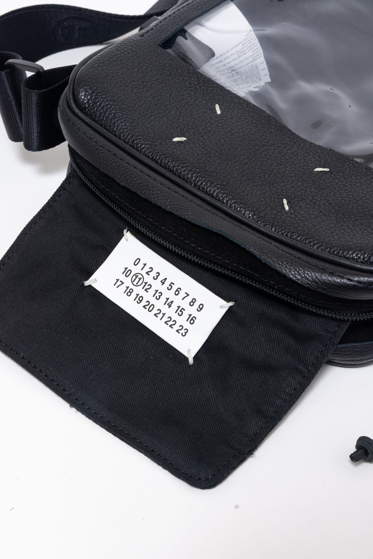 Maison Margiela Clear Panel Messenger Bag