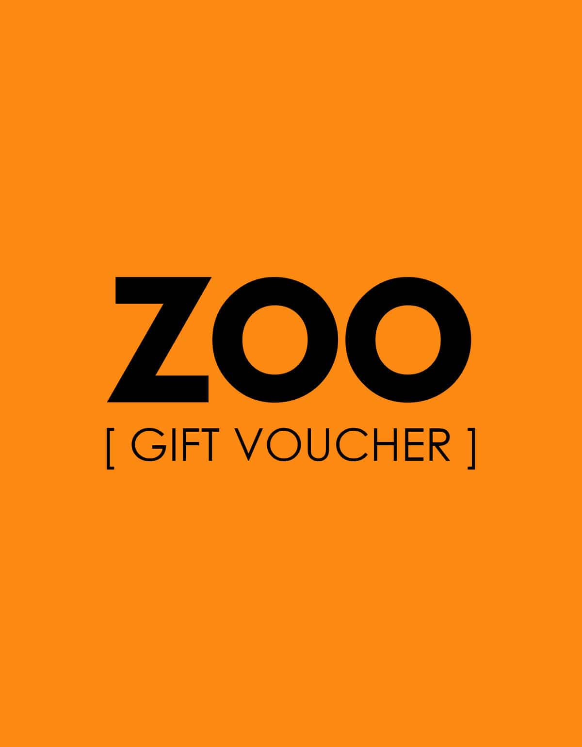 Zoo Fashions Gift Voucher