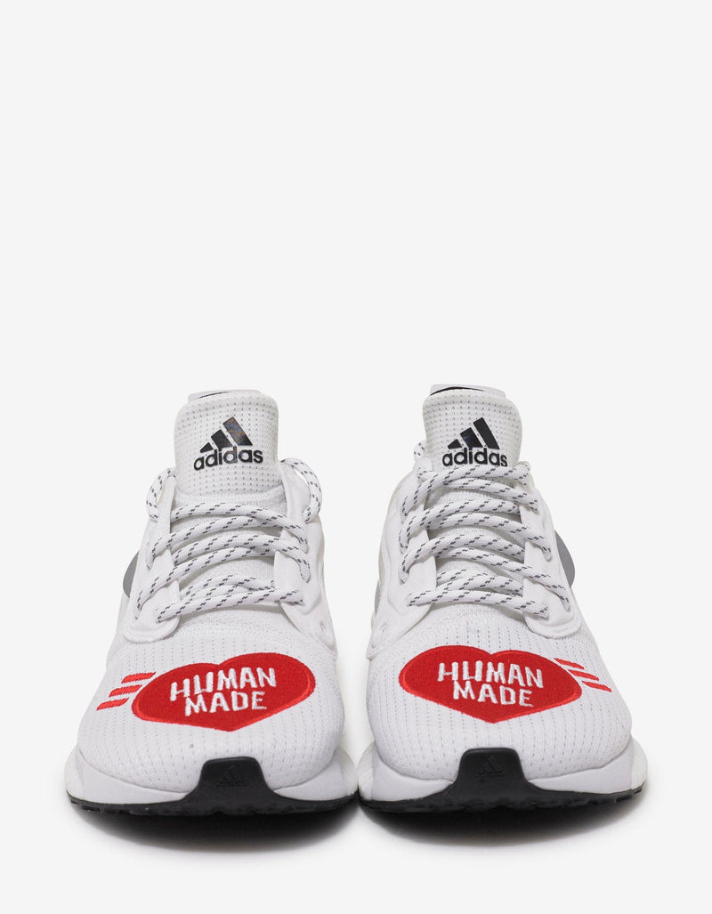 Adidas x Pharrell Williams Solar Hu x Human Made White Trainers