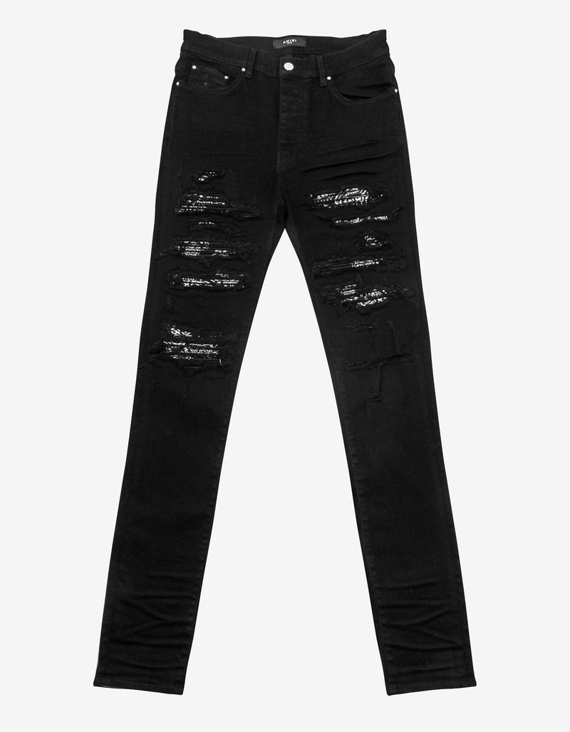 Amiri Amiri Bandana Thrasher Black Jeans