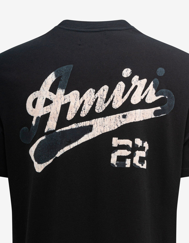 Amiri Amiri Black 22 Logo T-Shirt