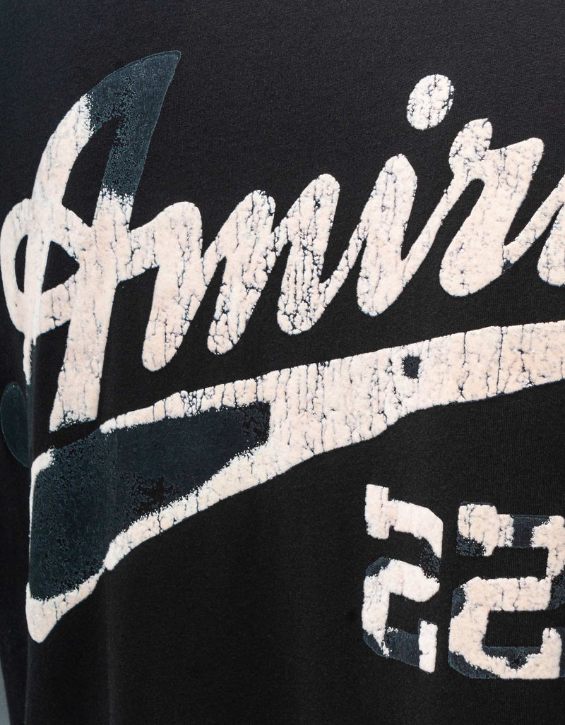 Amiri Amiri Black 22 Logo T-Shirt