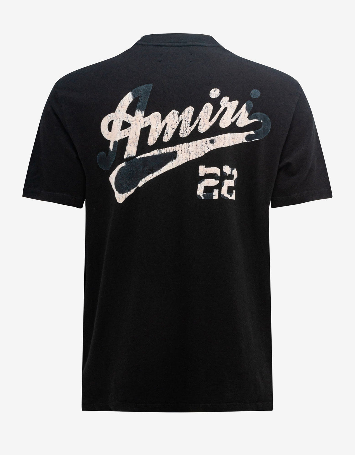 Amiri Amiri Black 22 Logo T-Shirt
