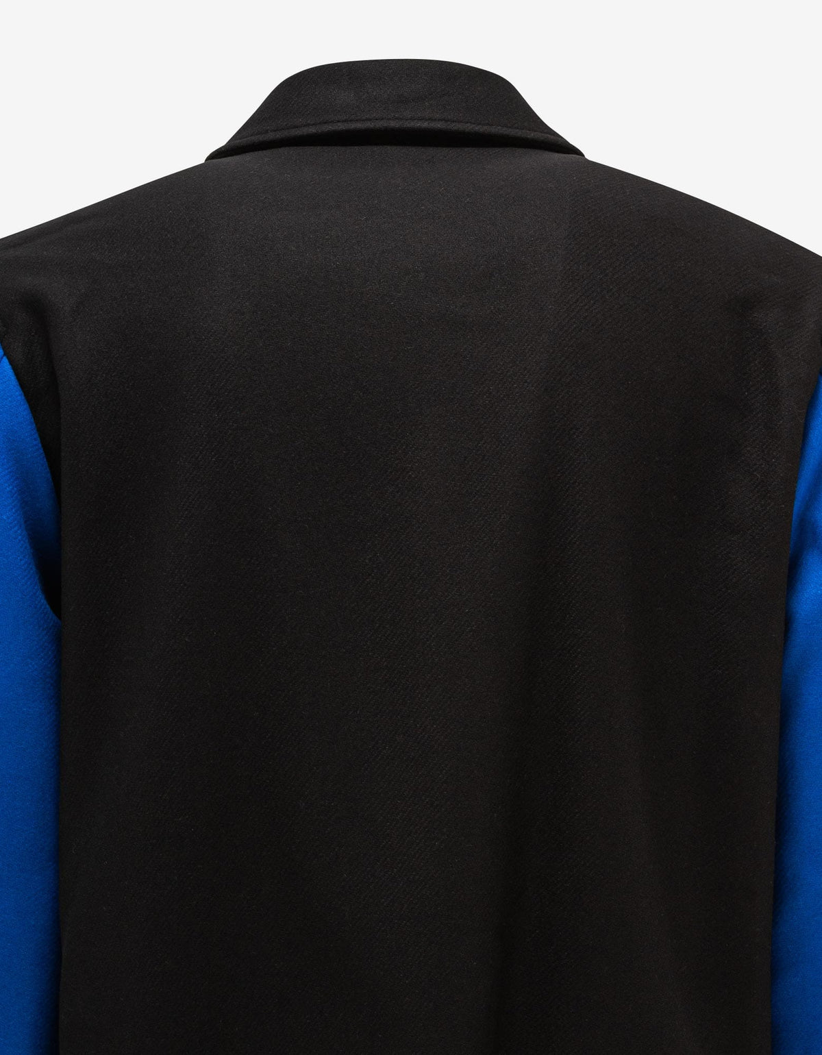 Amiri Amiri Black & Blue Bones Varsity Jacket