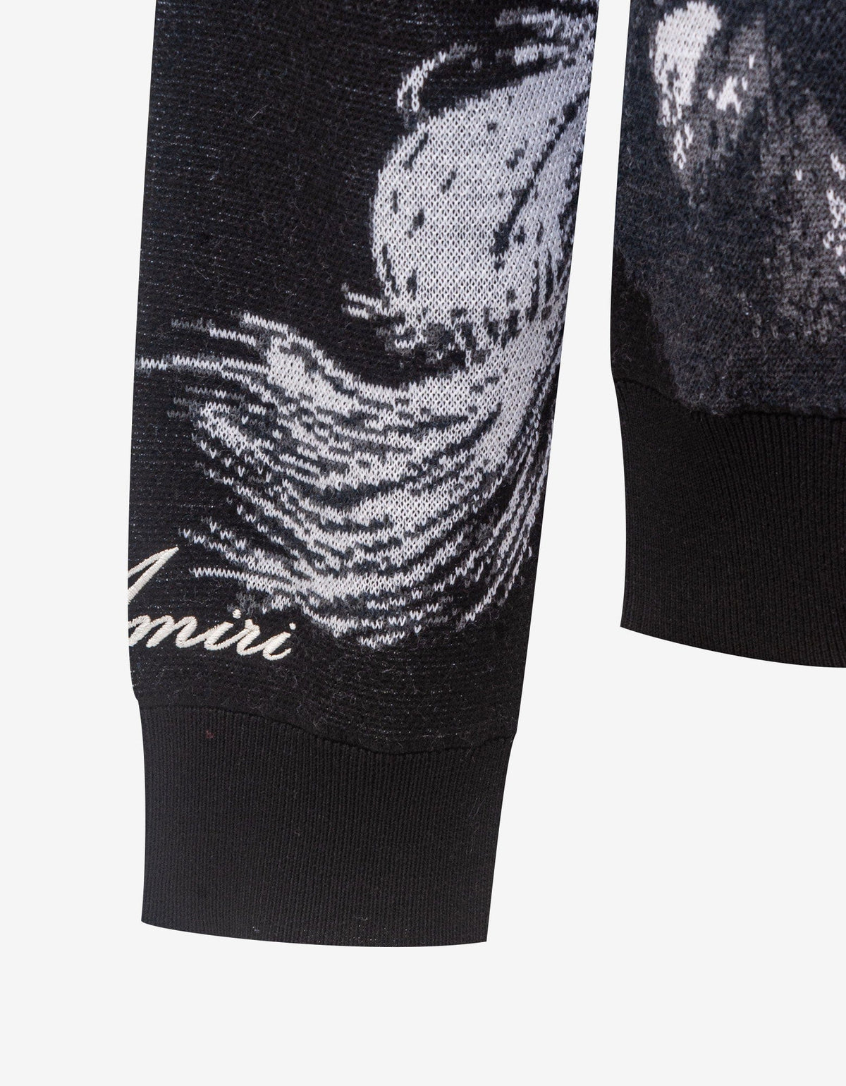 Amiri Amiri Black Pegasus Sweater