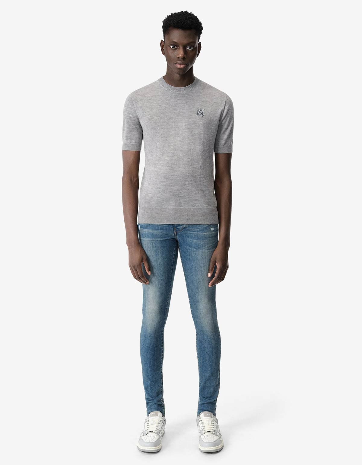 Amiri Amiri Dark Indigo Stack Jeans