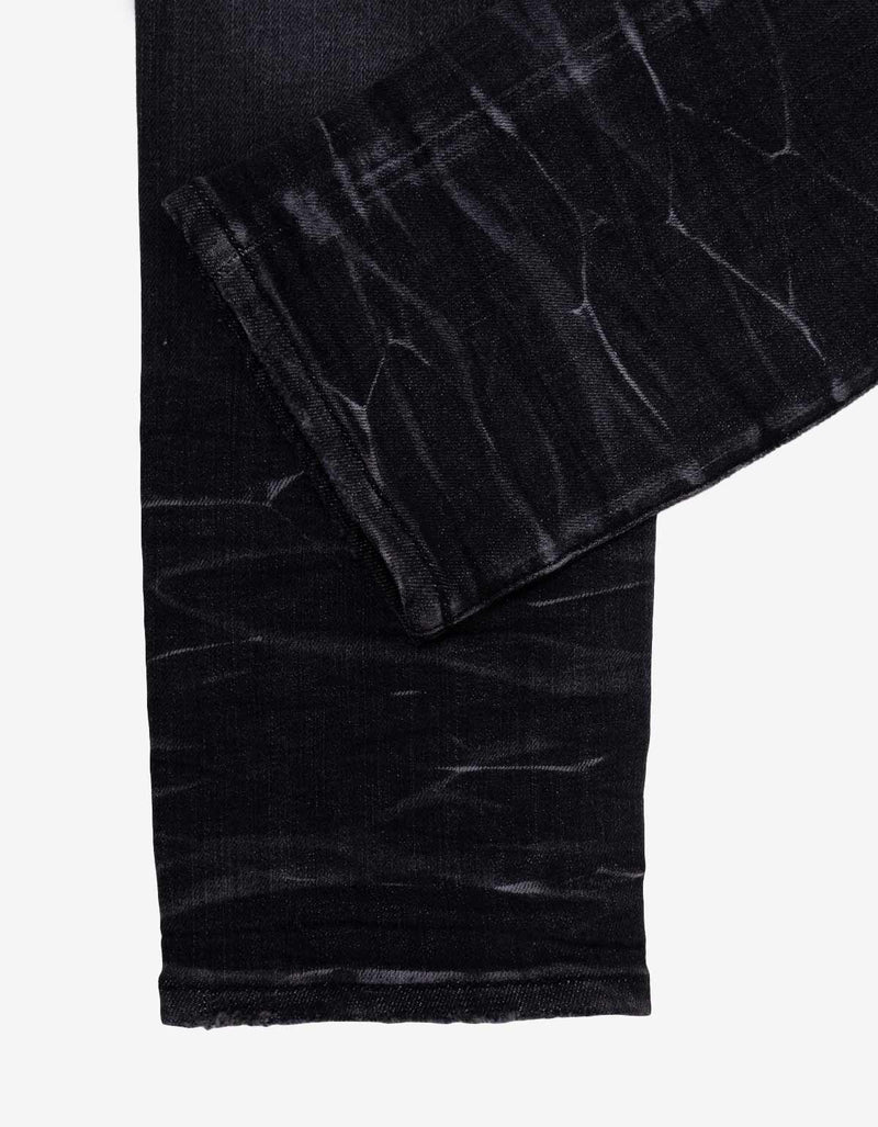 Amiri Amiri Jeans Black Staggered Logo