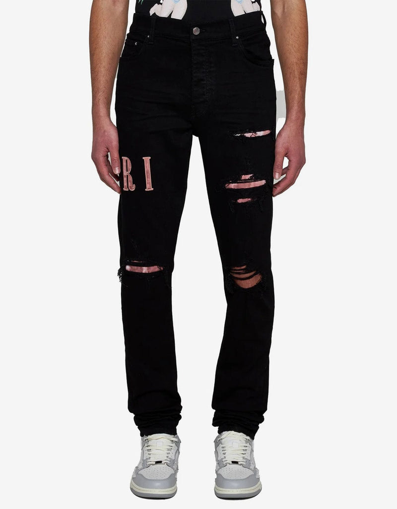 Amiri Amiri Jeans Black Tie Dye Core Logo